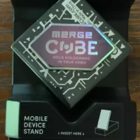 Holograms meet merge cube item