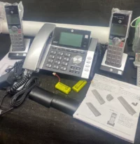 Corded cordless call block big button