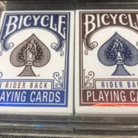 Bicycle rider rider back playing cards