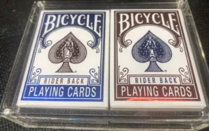 Bicycle rider rider back playing cards