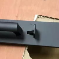 Door handle item black entrance