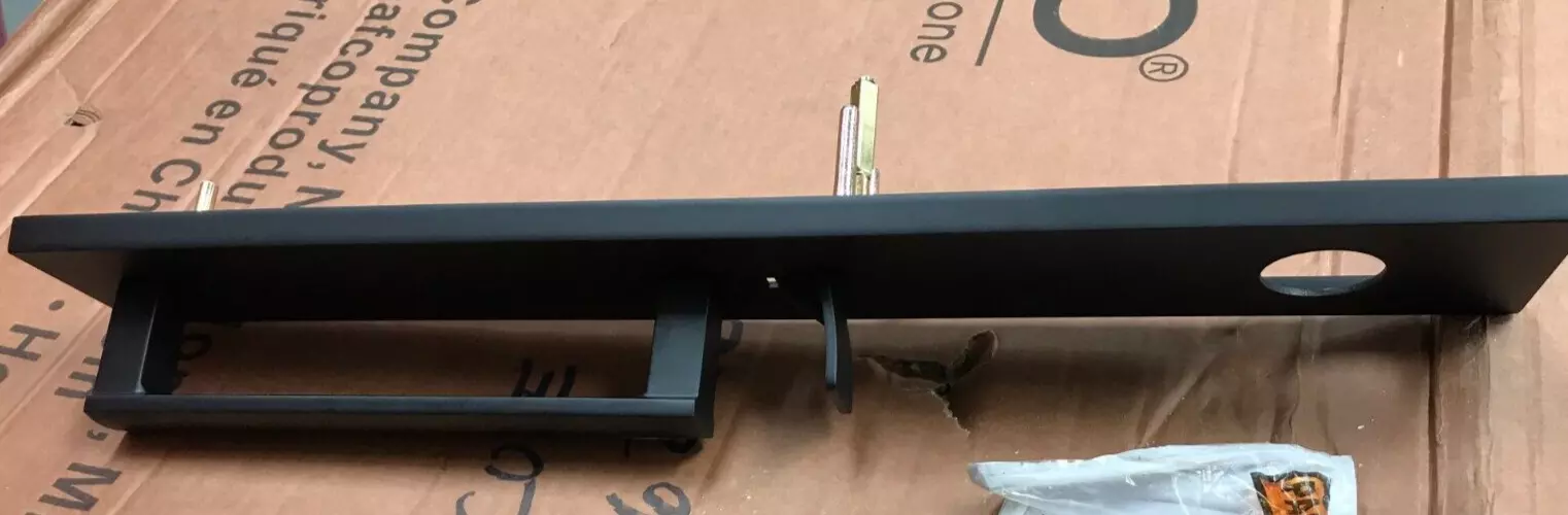 Door handle item black entrance