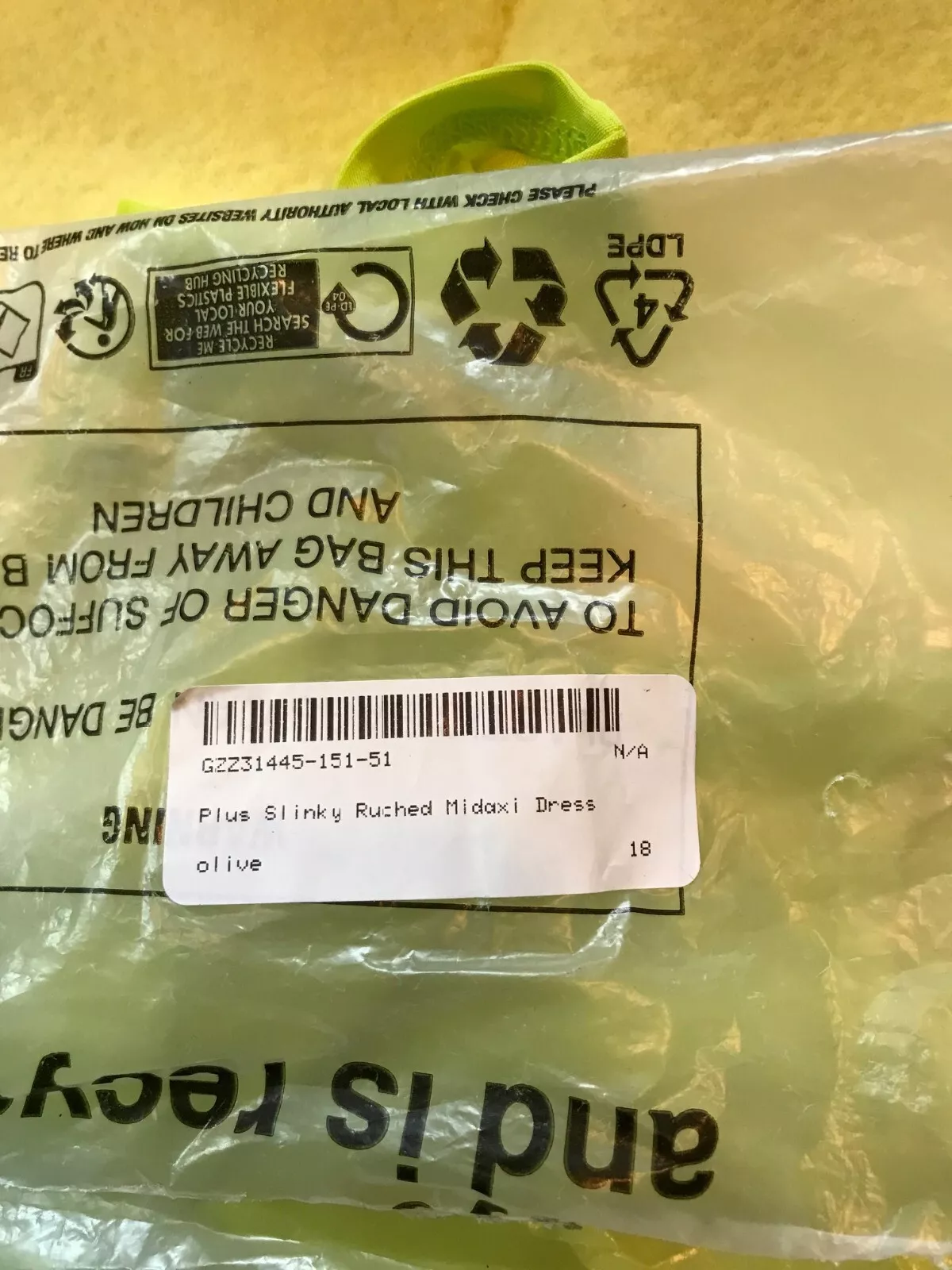 Item boohoo plus plus slinky