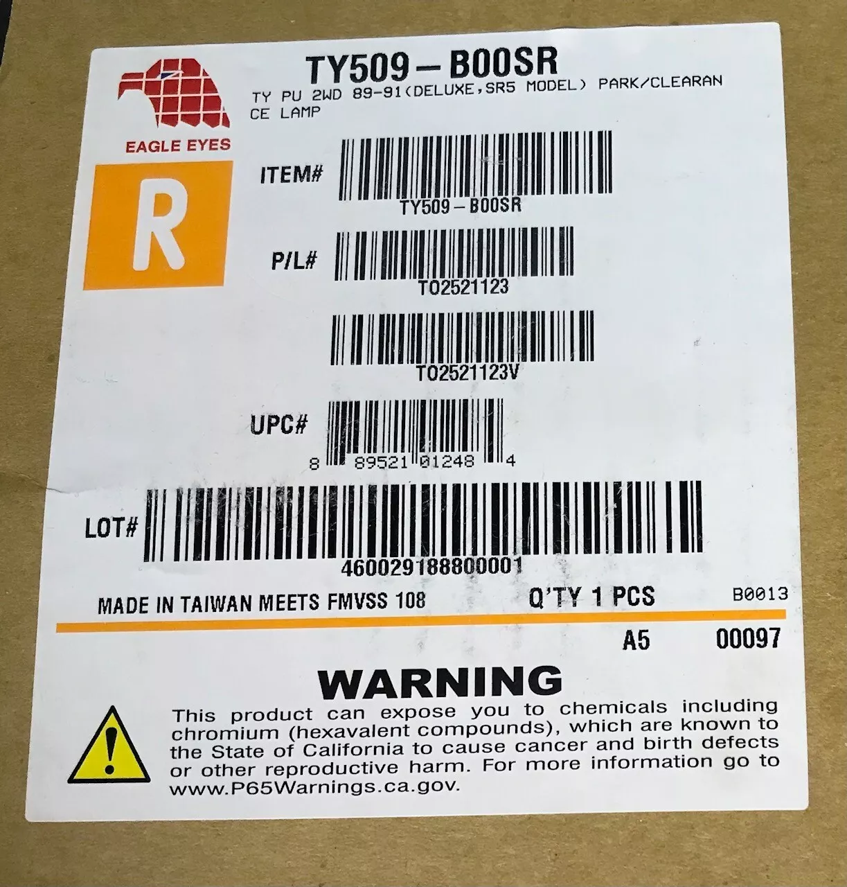 Auto parts eagle eyes 6223 0110r