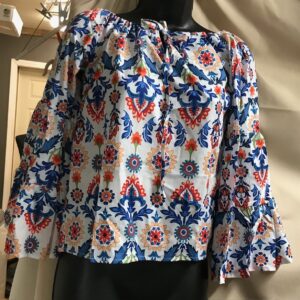 One size item multicolor blouse