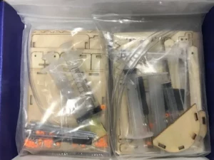 Lift excavator item toy kit