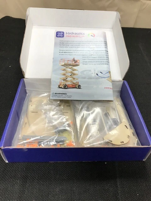 Lift excavator item toy kit