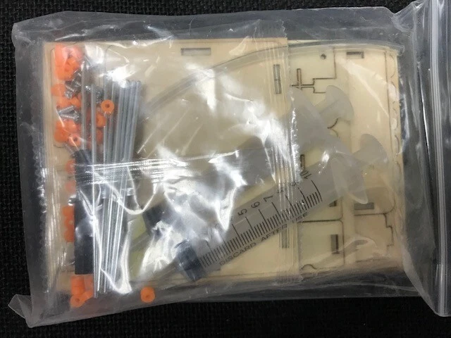 Lift excavator item toy kit