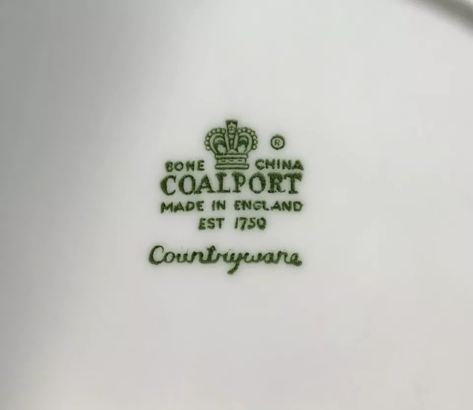 Wedgwood white bone china countryware crescent