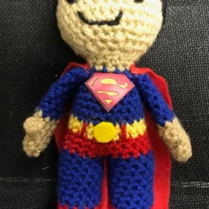 Superman toy item crochet superman