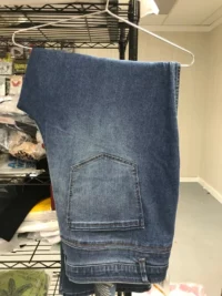 Indigo itty itty bitty boot cut