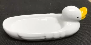 Duck soap item soap dish