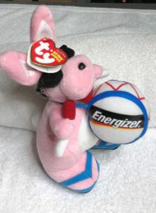 Estate collection beanie baby energizer bunny