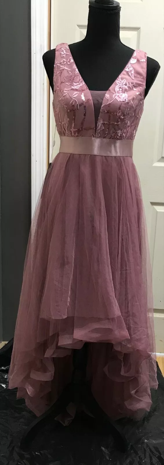 Ever pretty lace netting netting long