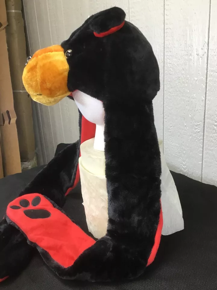 Faux fur bear hood item