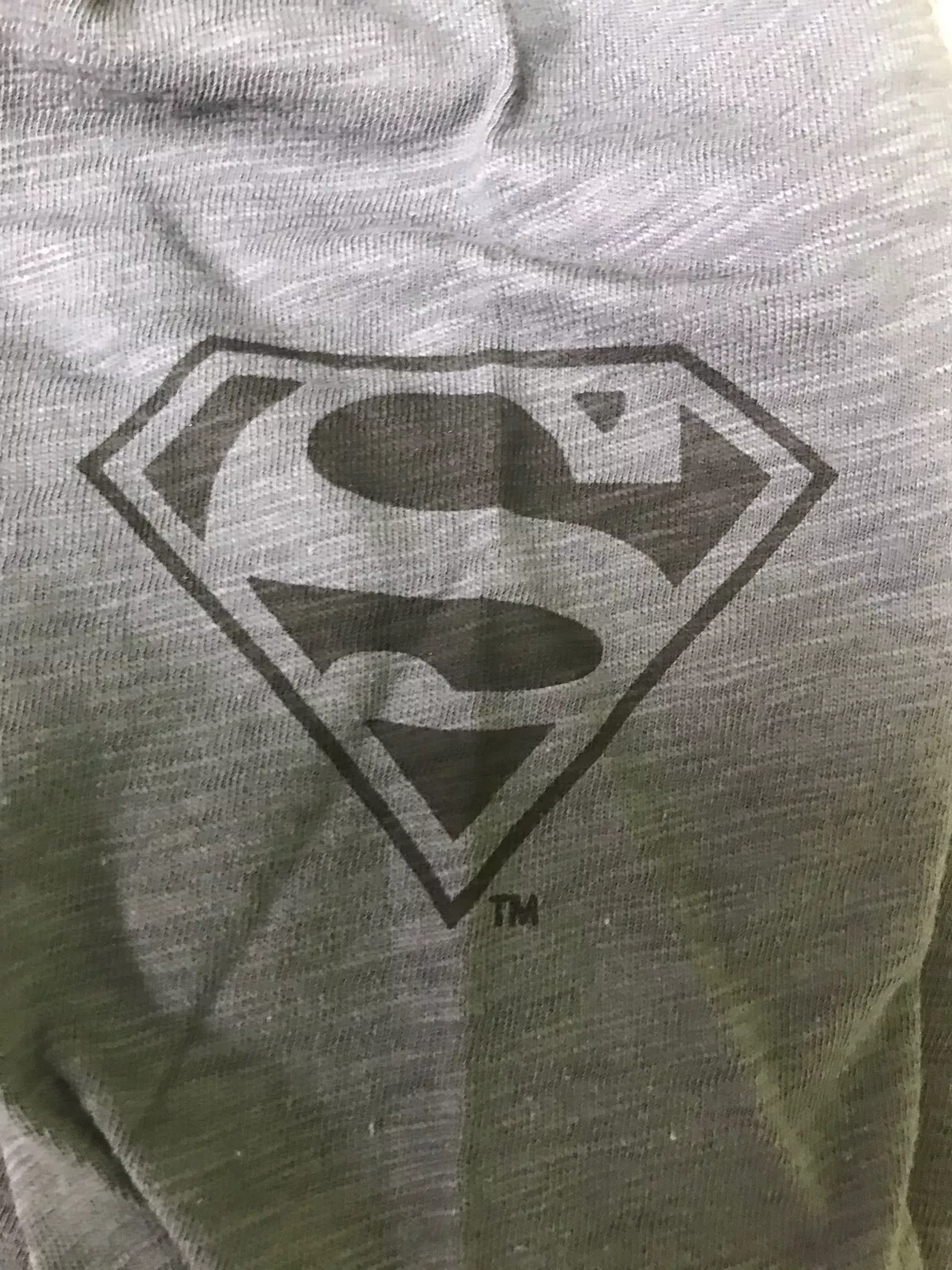 Dark gray gap kids superman graphic