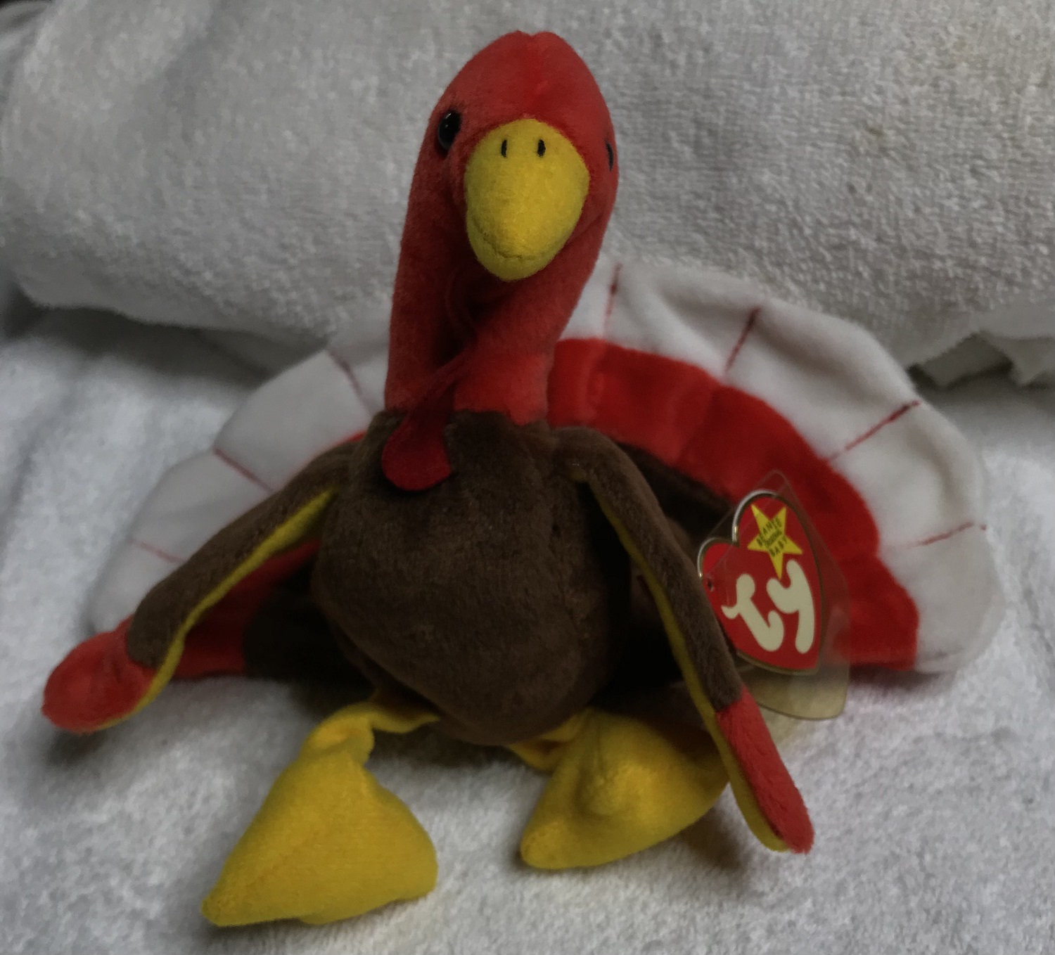 Beanie baby estate collection baby gobbles