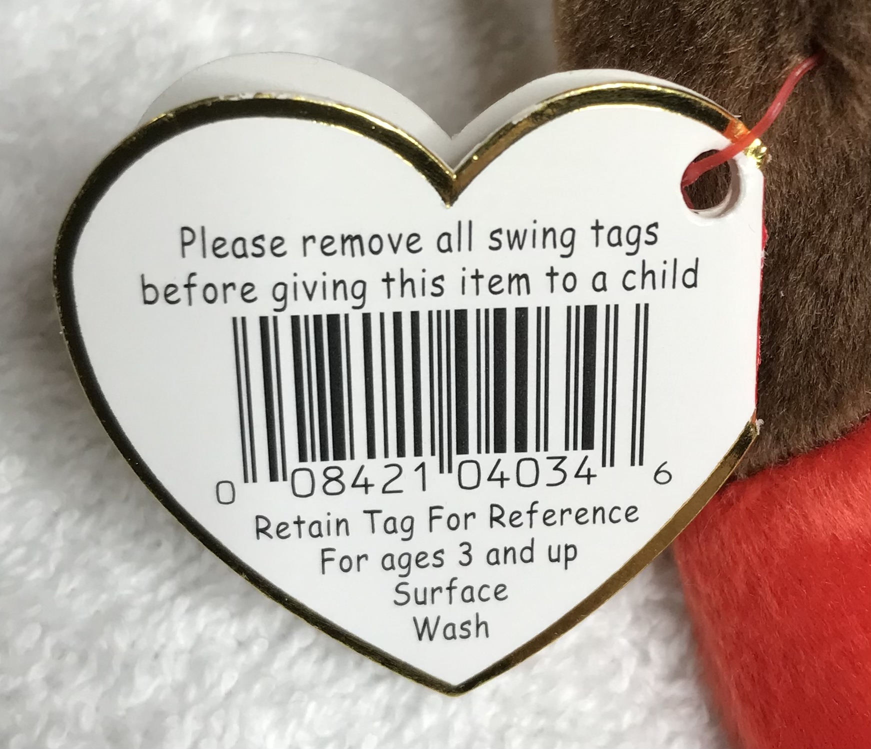Beanie baby estate collection baby gobbles