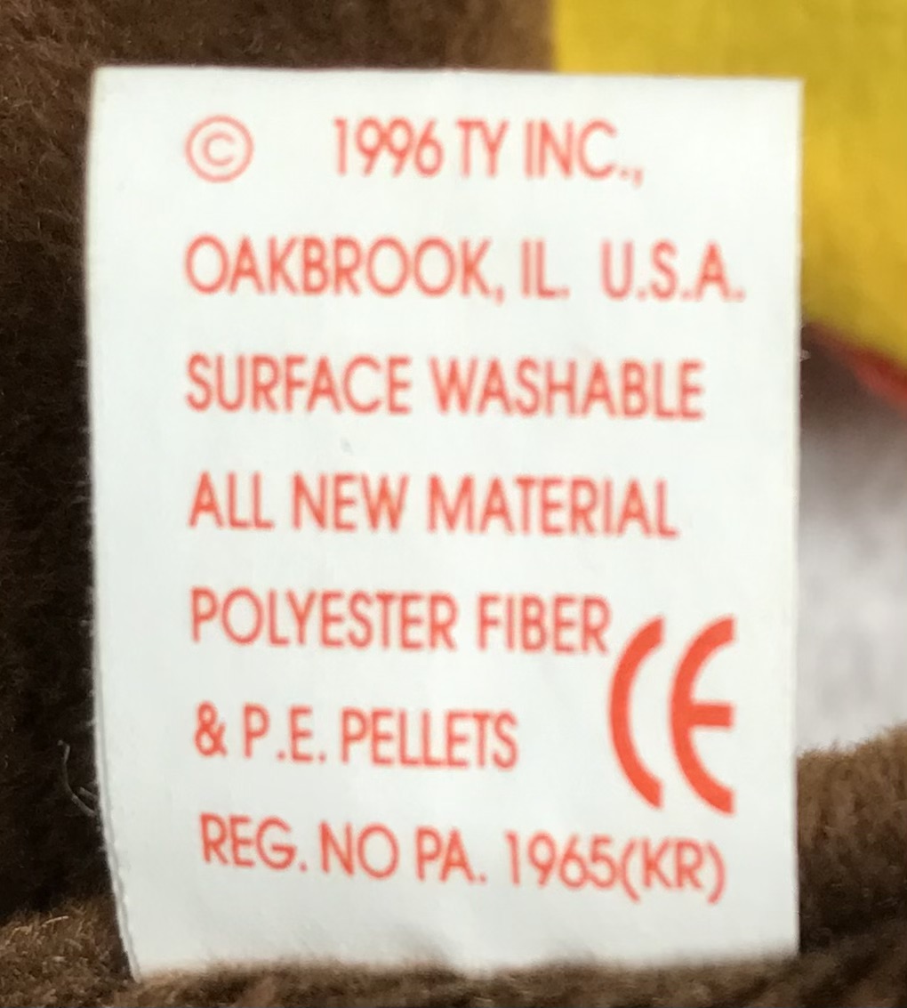 Beanie baby estate collection baby gobbles