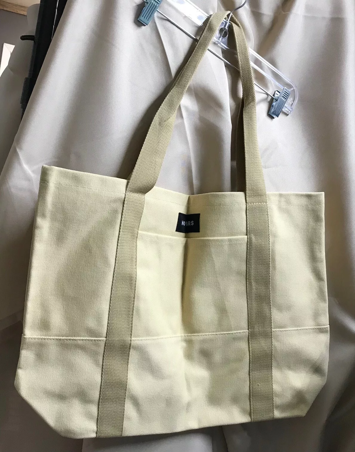 Bag canvas item hours tote