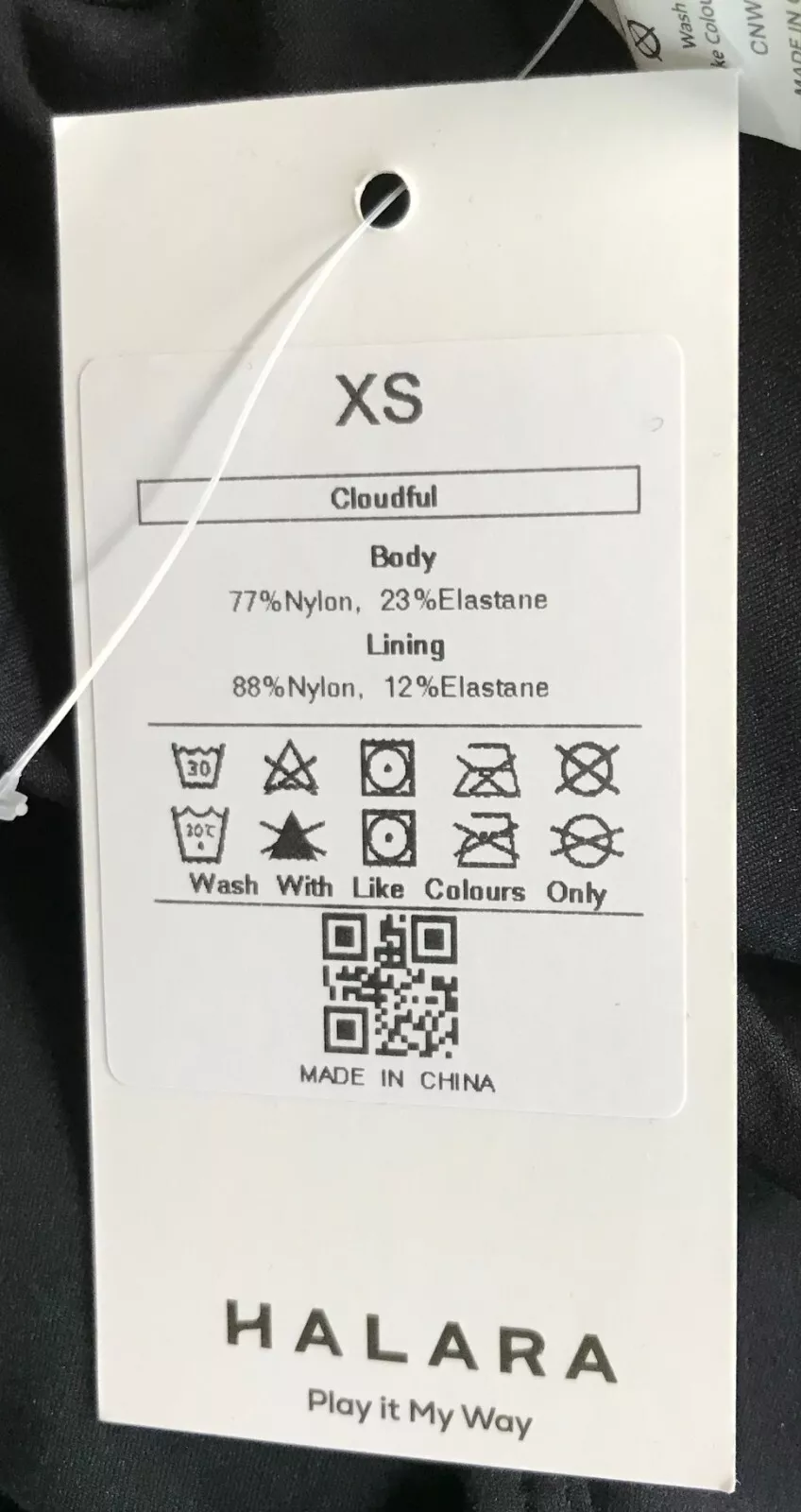 Black body long sleeves item