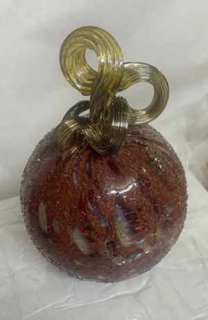Hand blown item blown glass