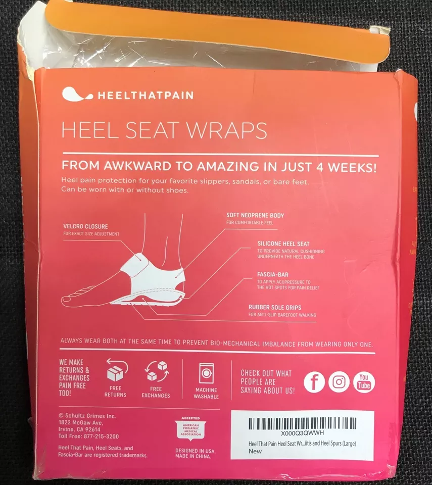 Item heelthatpain heel heel seat
