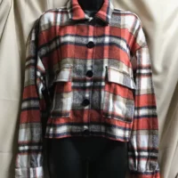 Long sleeve button front item