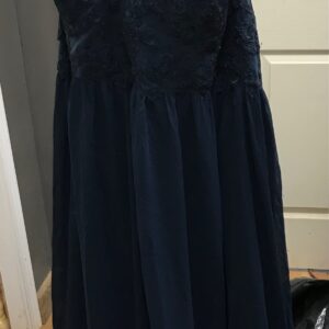 Azazie amy amy dark dark navy