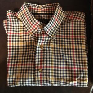 Plaid shirt long sleeve item