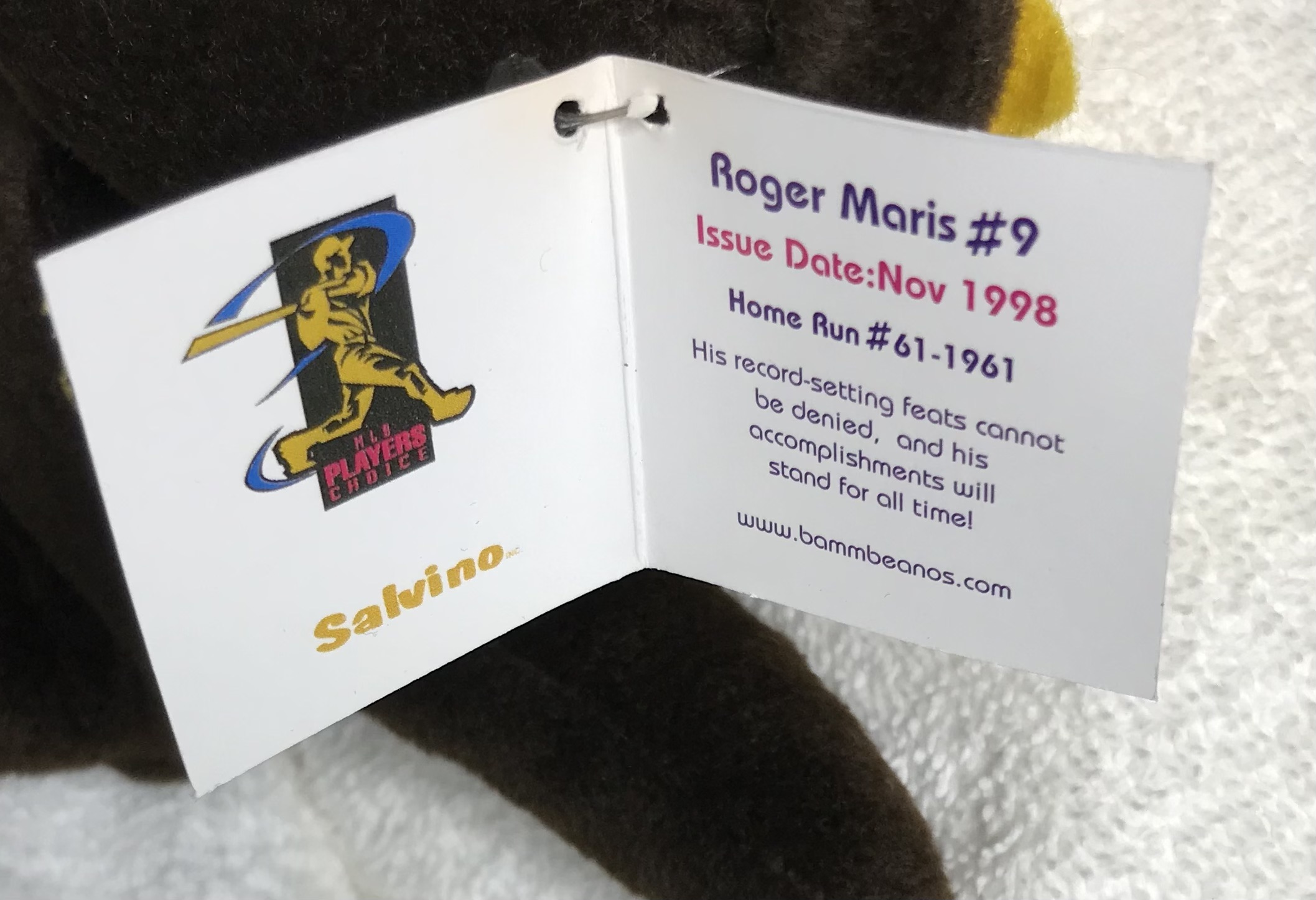 Bamm beano roger maris estate collection