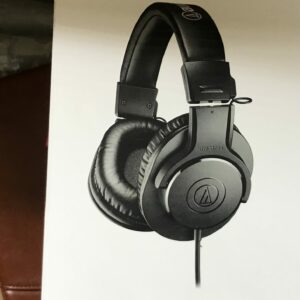 Com audio technica ath m20x