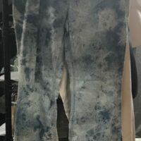 Denim jeans rise denim stretch waist