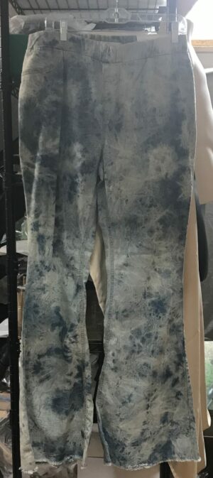 Denim jeans rise denim stretch waist