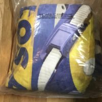 City sketch blue gold rams city