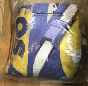 City sketch blue gold rams city