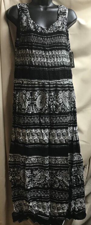 Kim rogers white print petite dress