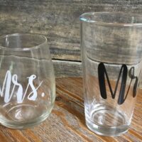 Glass beer glass mrs wine
