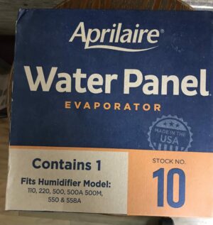 Aprilaire water water panel 110 220