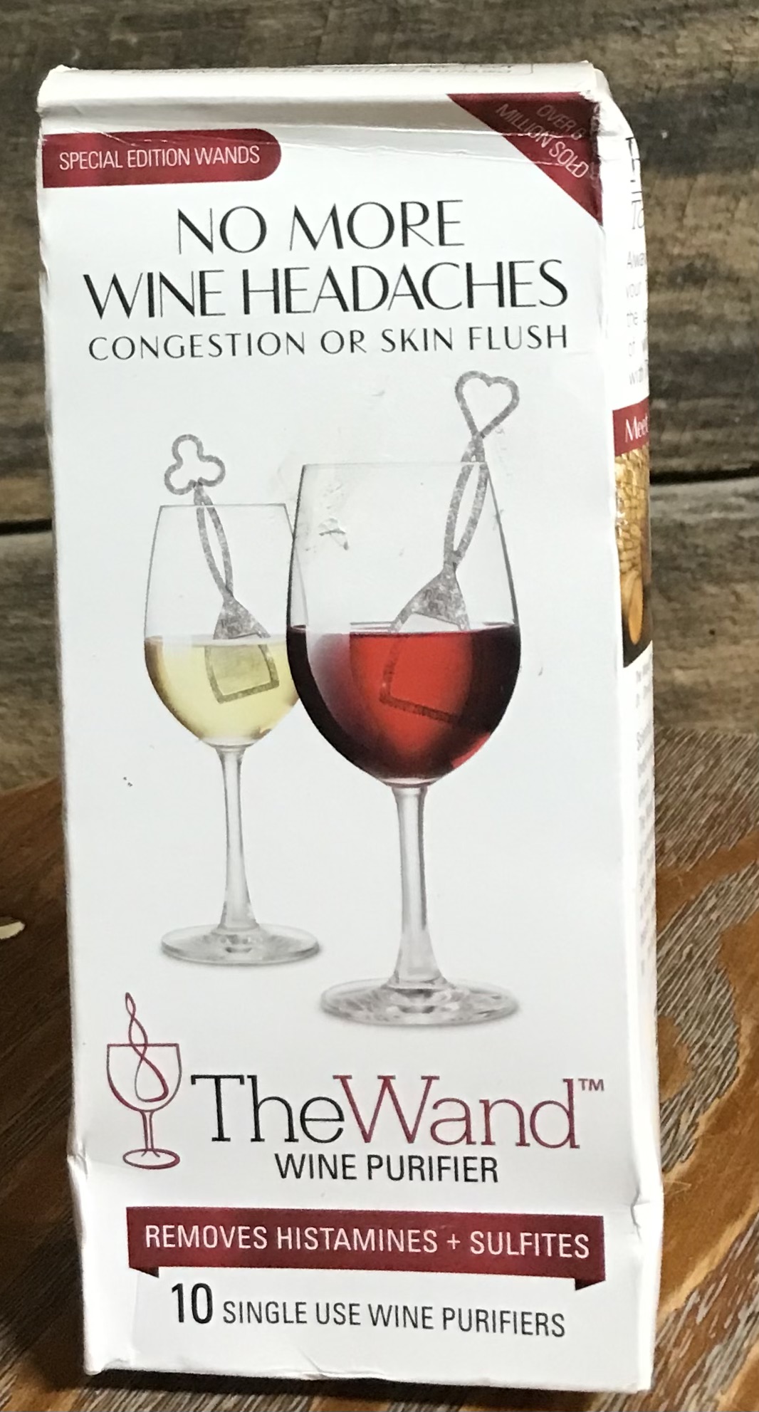 Wine wine purifier single use