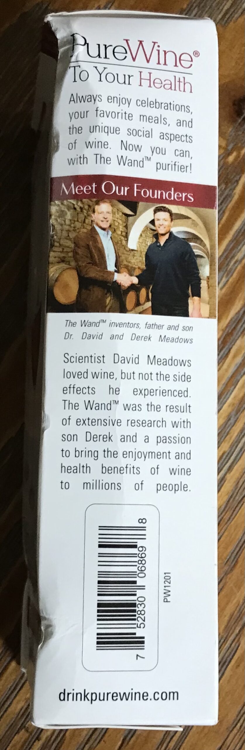 Wine wine purifier single use