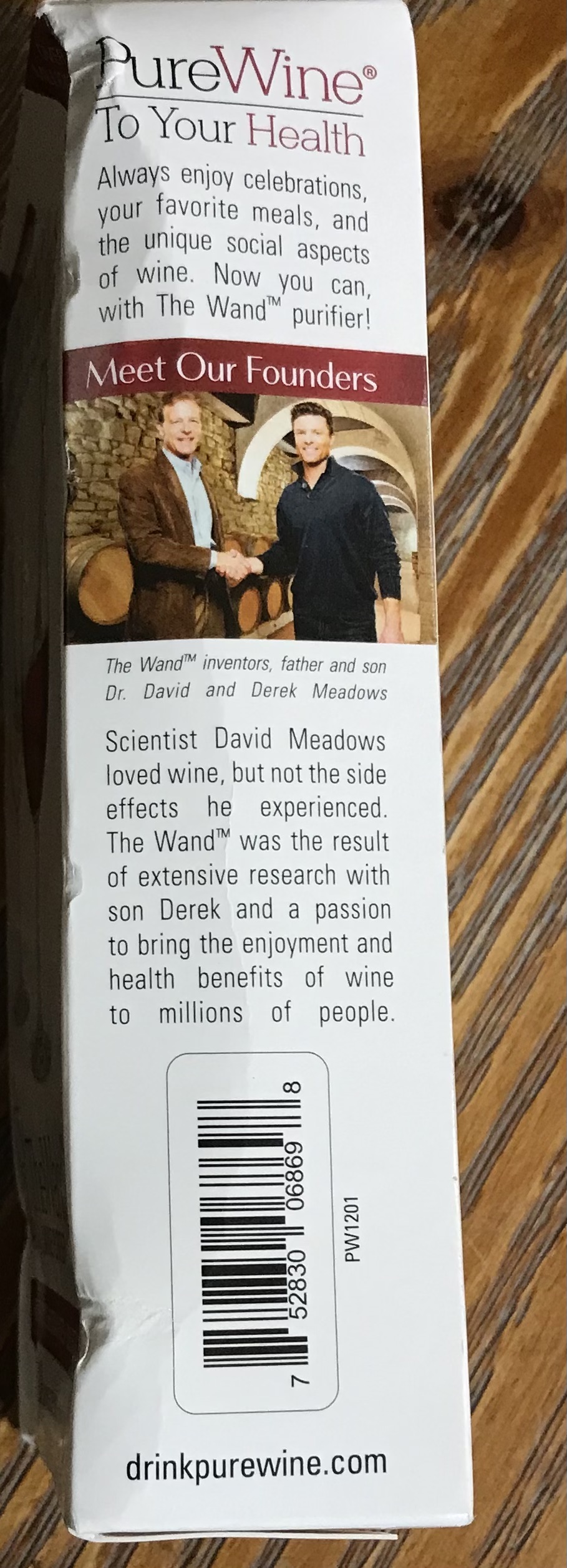 Wine wine purifier single use