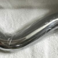 Stainless steel exhaust tailpipe chrome stainless