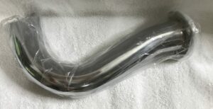 Stainless steel exhaust tailpipe chrome stainless