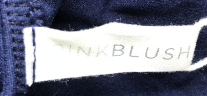 PinkBlush Navy Draped Maternity Nursing Maxi Dress Women’s Sz M – NEW - Image 7