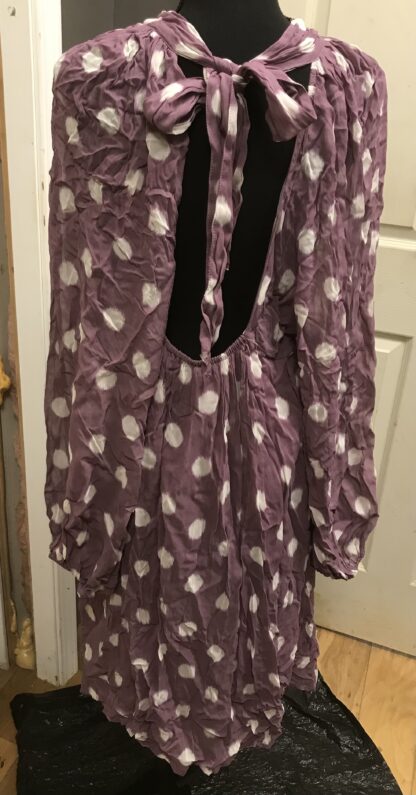 Maeve by Anthropologie Sz XL Lilac with White Dots NEW - Image 3