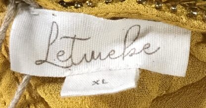 Letmebe Anthropologic Gold Color Sz XL Dress or Costume Long NEW - Image 11