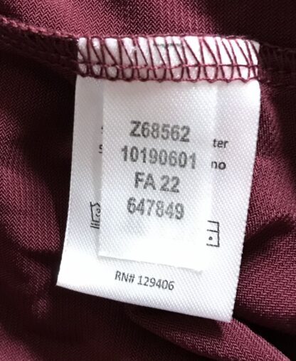 Venus Long Drape Maxi Dress Wine Color Women’s Sz L Polyester/Elastane – NEW - Image 8