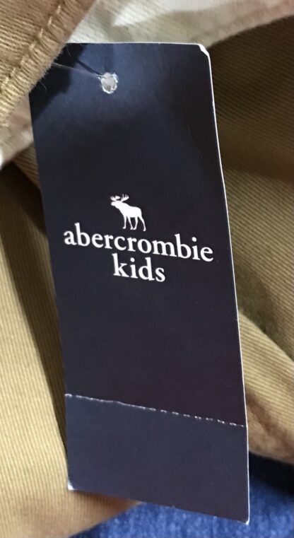 Abercrombie Kids Skinny Chino Pants Khaki Sz 11/12 Regular – NEW - Image 7