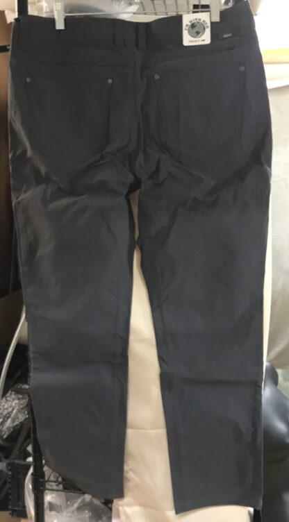 Toad&Co Men’s Rover 5 Pocket Lean Pants Soot Gray Sz 34/30 Nylon Blend – NEW - Image 3